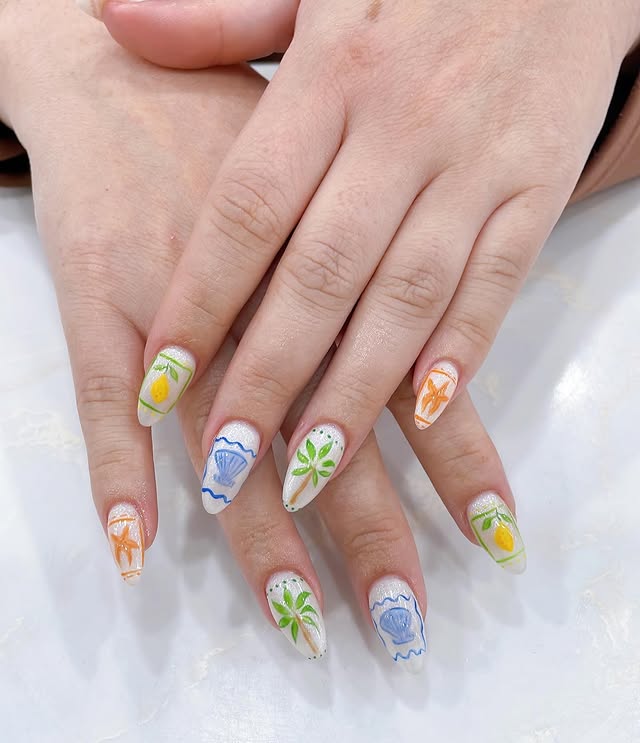 Gel-X nail extensions